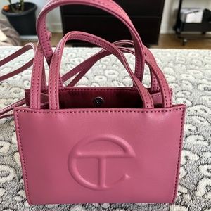 Pink Telfar Small Purse Bag Brand New